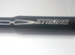 Подседельный штырь 27.2 мм черный алюминиевый STRONG