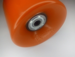Колесо для скейта пенниборда красный цвет полиуретан